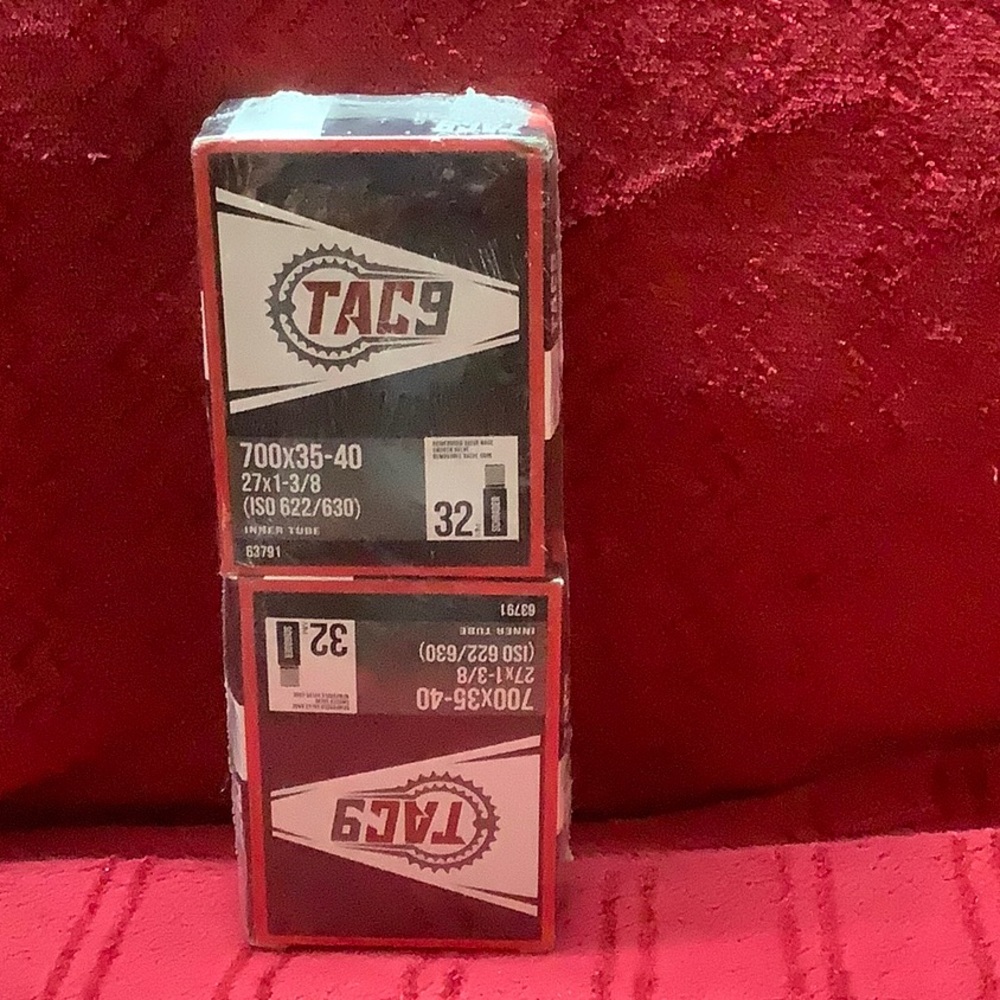 TAC-9 Bicycle Inner Tubes (2 pack)